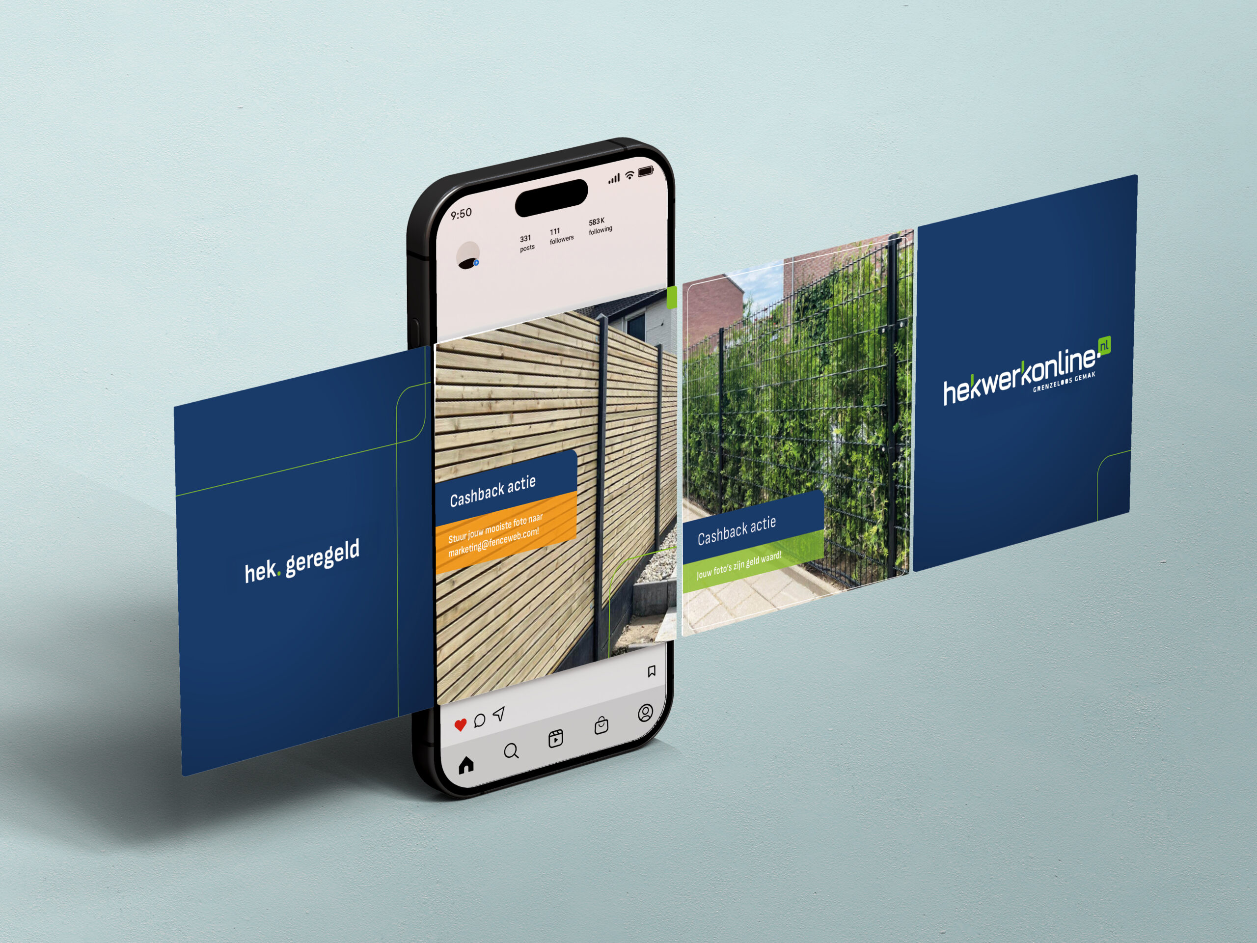 Hekwerkonline | Social media visuals
