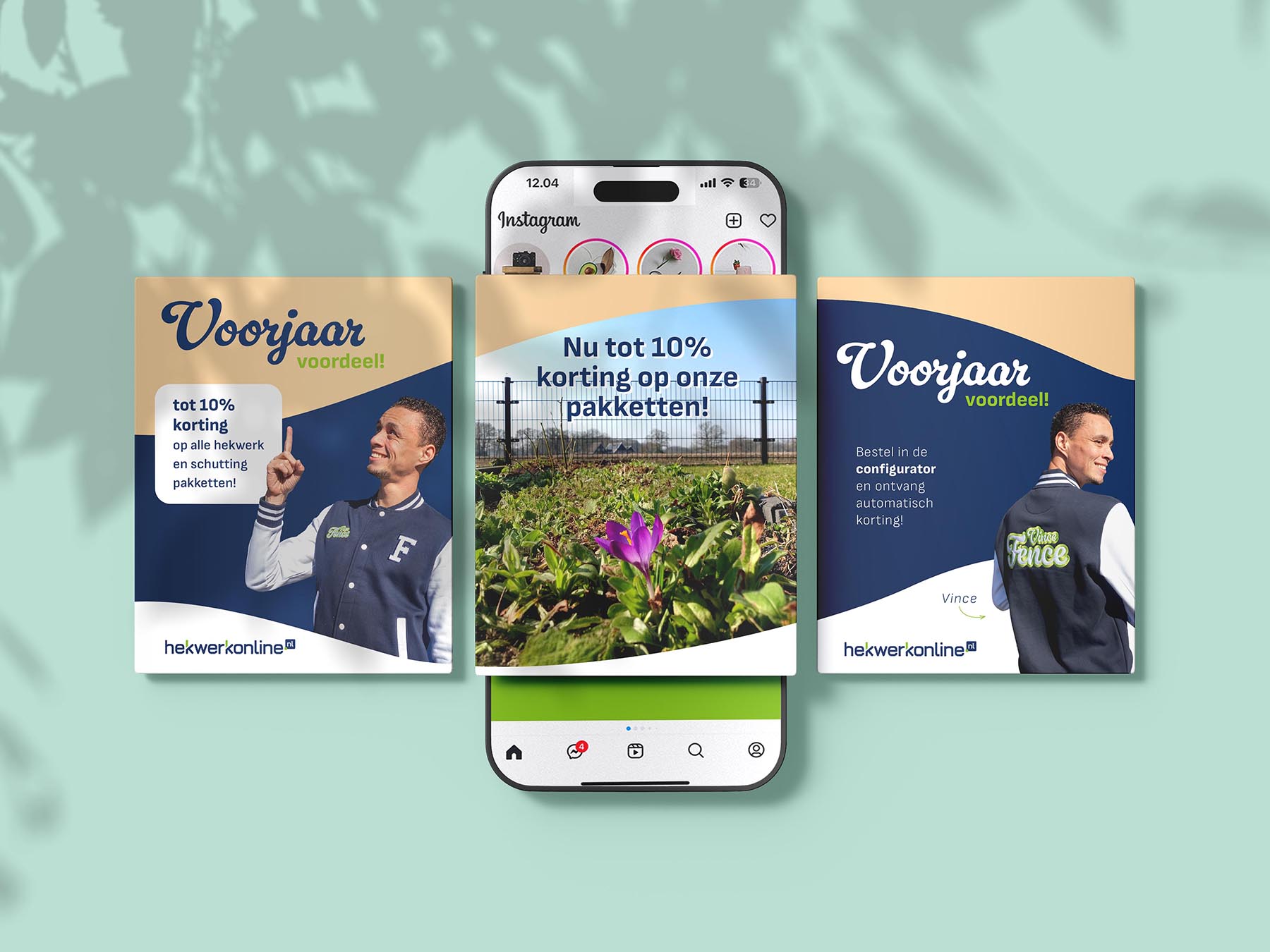 Hekwerkonline | Voorjaars campagne